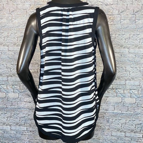 Attention Striped Pull Over Blouse - Picture 2 of 6